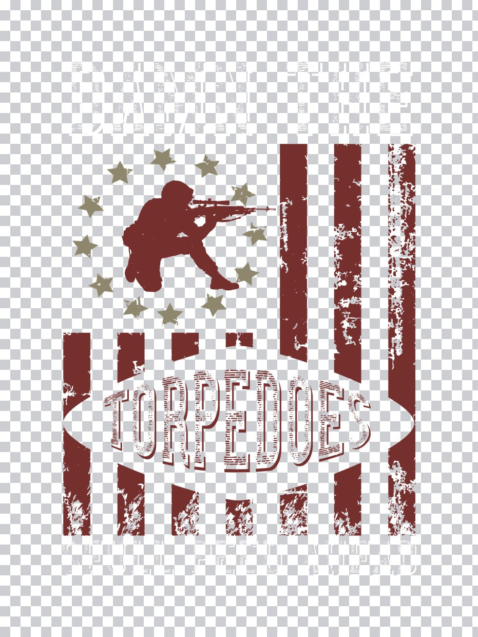 Damn The Torpedoes Military DTF Transfer