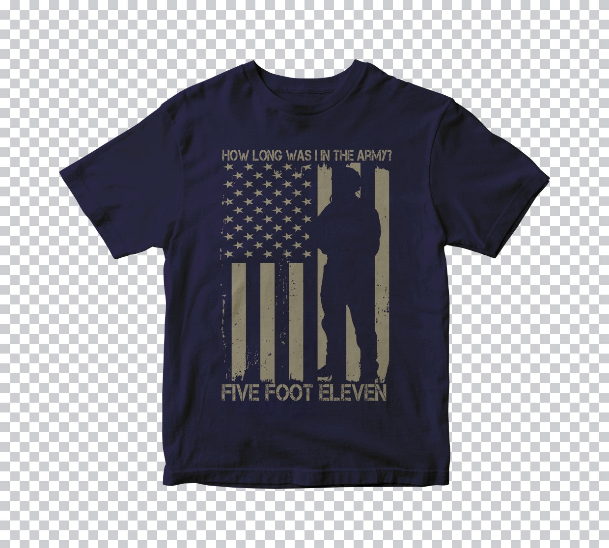 Funny Army Veteran Five Eleven DTF Transfer