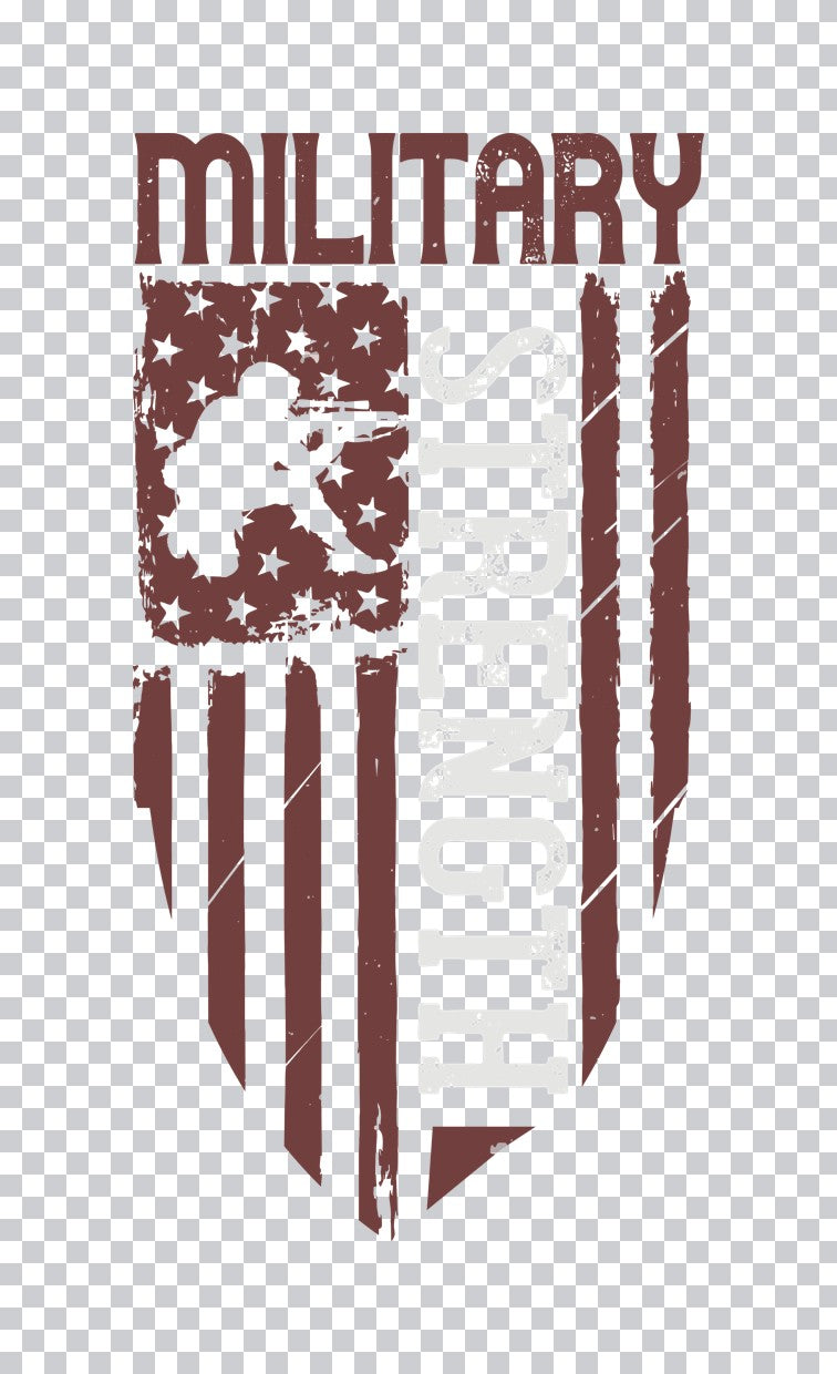 Military Strength Shield DTF Transfer