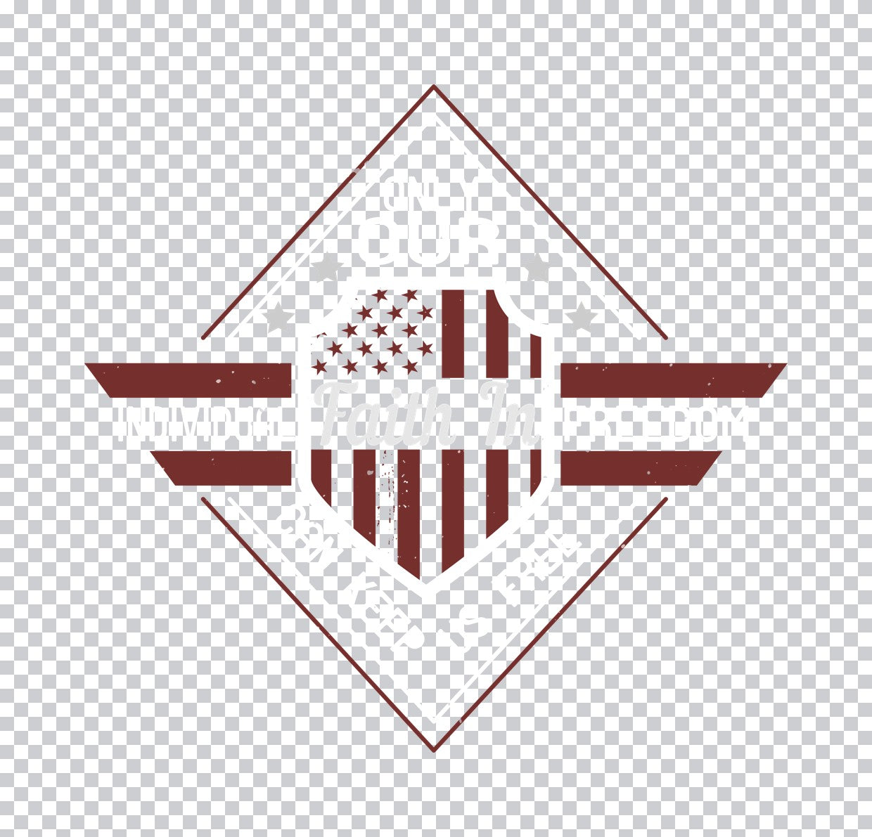 Soldier Faith In Freedom DTF Transfer