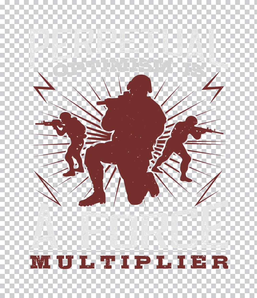 Perpetual Optimism Force Multiplier DTF Transfer