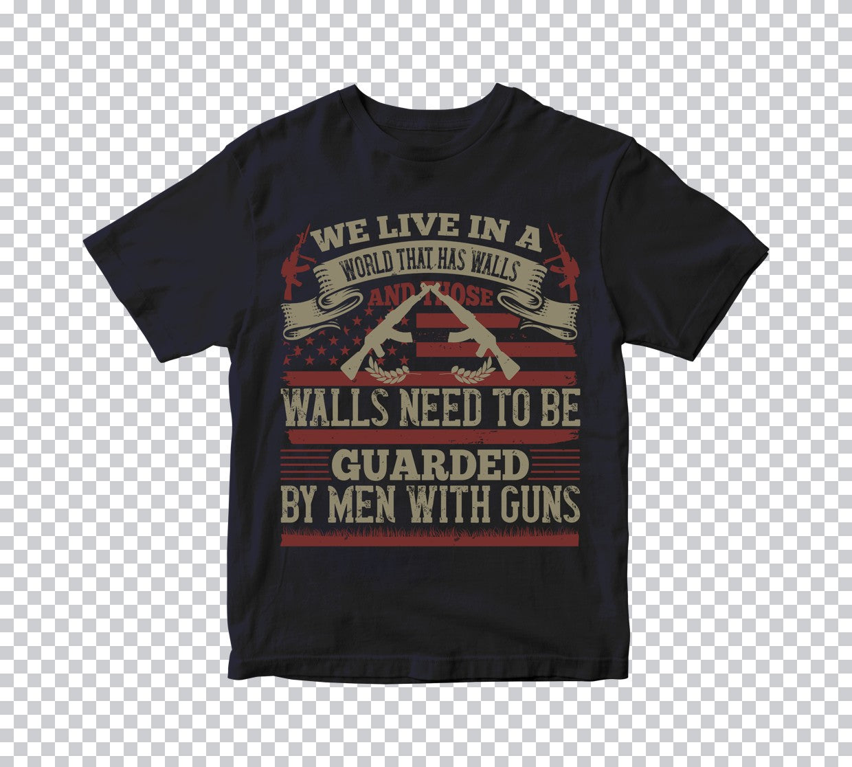 Men With Guns DTF Transfer
