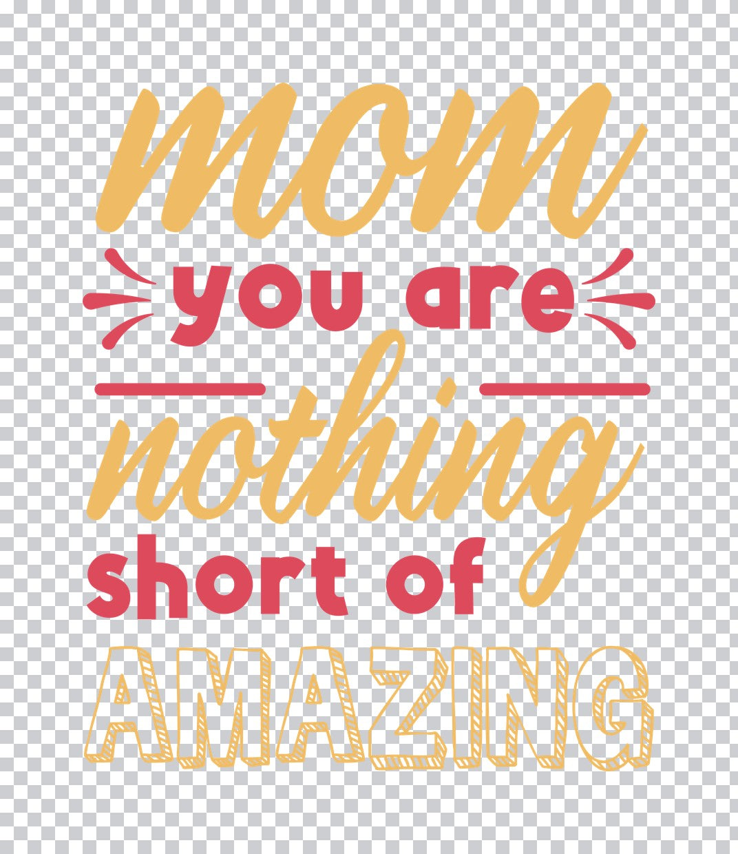 Best Mom Ever Nursing Illustration DTF Transfer
