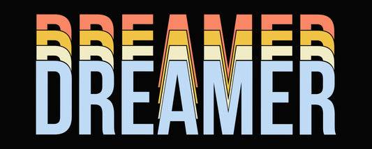 Dreamer Retro Sunset DTF Transfer