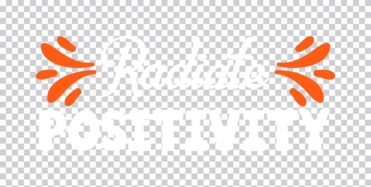 Orange Floral Flourish Accent DTF Transfer