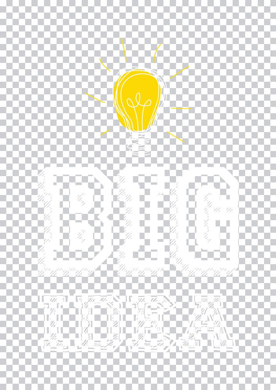 Bright Idea Lightbulb Graphic DTF Transfer