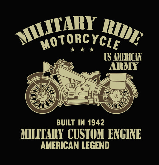 1942 Military American Legend DTF Transfer