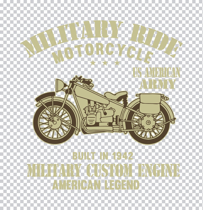 1942 Military American Legend DTF Transfer