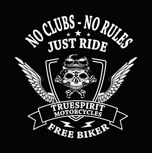 Born to Ride Motorcycle DTF Transfer
