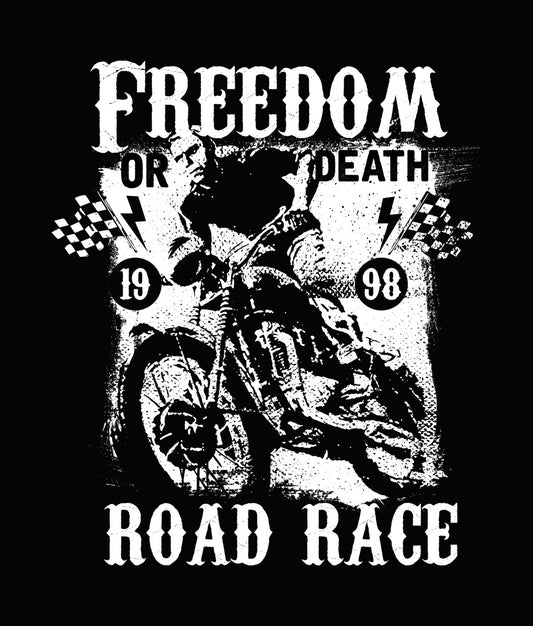 Or Death Typography DTF Transfer