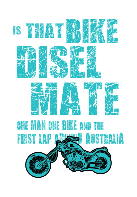 Is That Bike Diesel Mate DTF Transfer