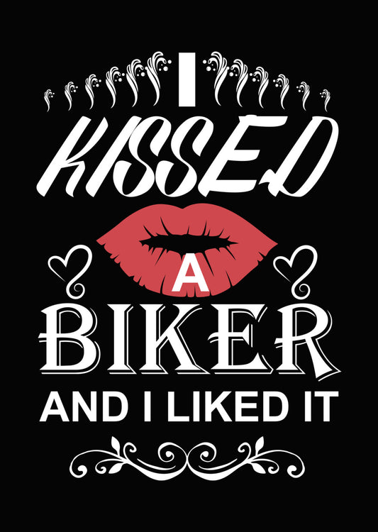 Letter A Kiss Mark DTF Transfer