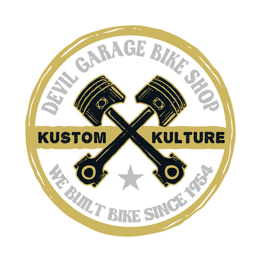 Devil Garage Kustom Kulture DTF Transfer