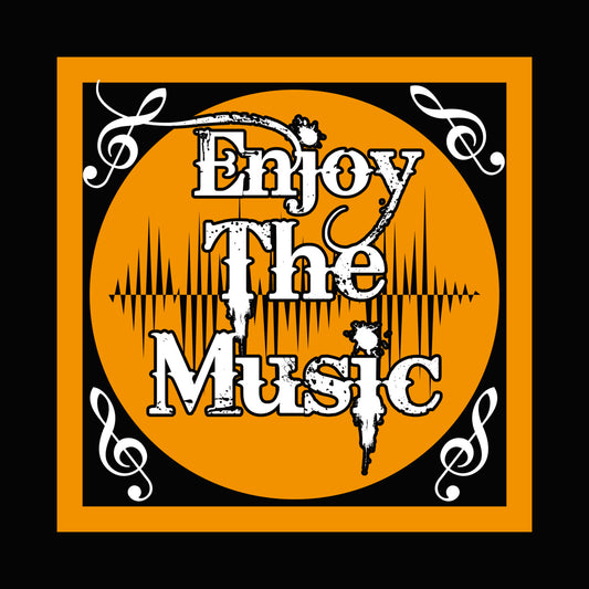 Enjoy The Music Sound Wave DTF Transfer