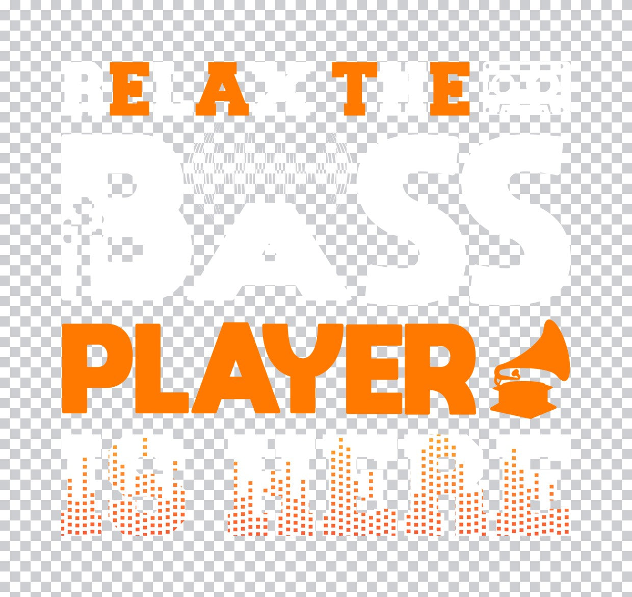 Eat Play Record Player DTF Transfer