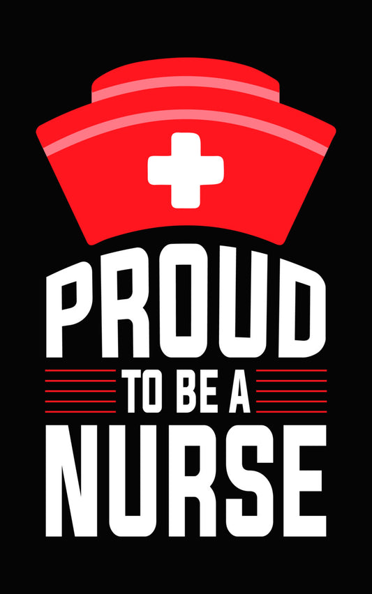 Stethoscope Heart Nurse Script DTF Transfer