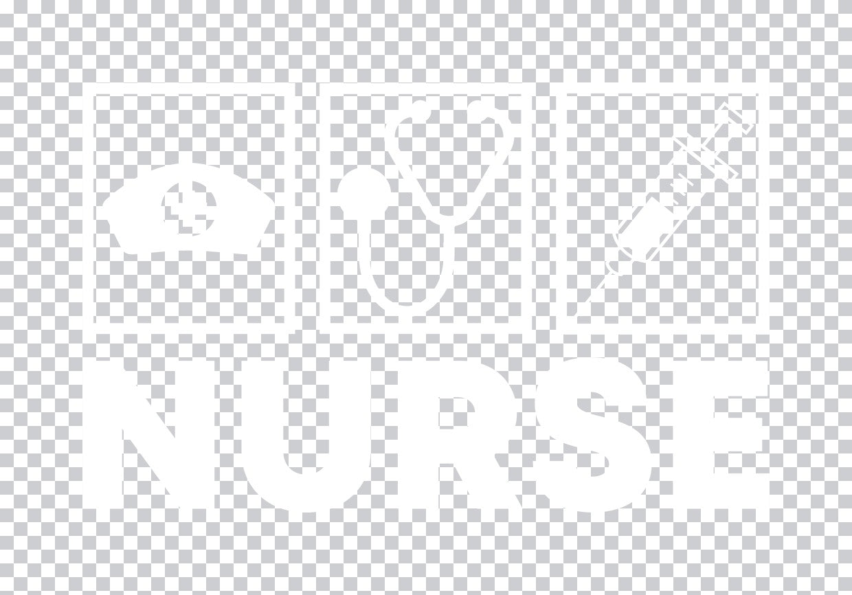 Nurse Life Stethoscope Heart DTF Transfer