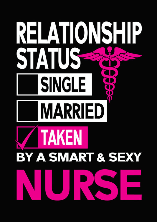 Taken Nurse Caduceus DTF Transfer