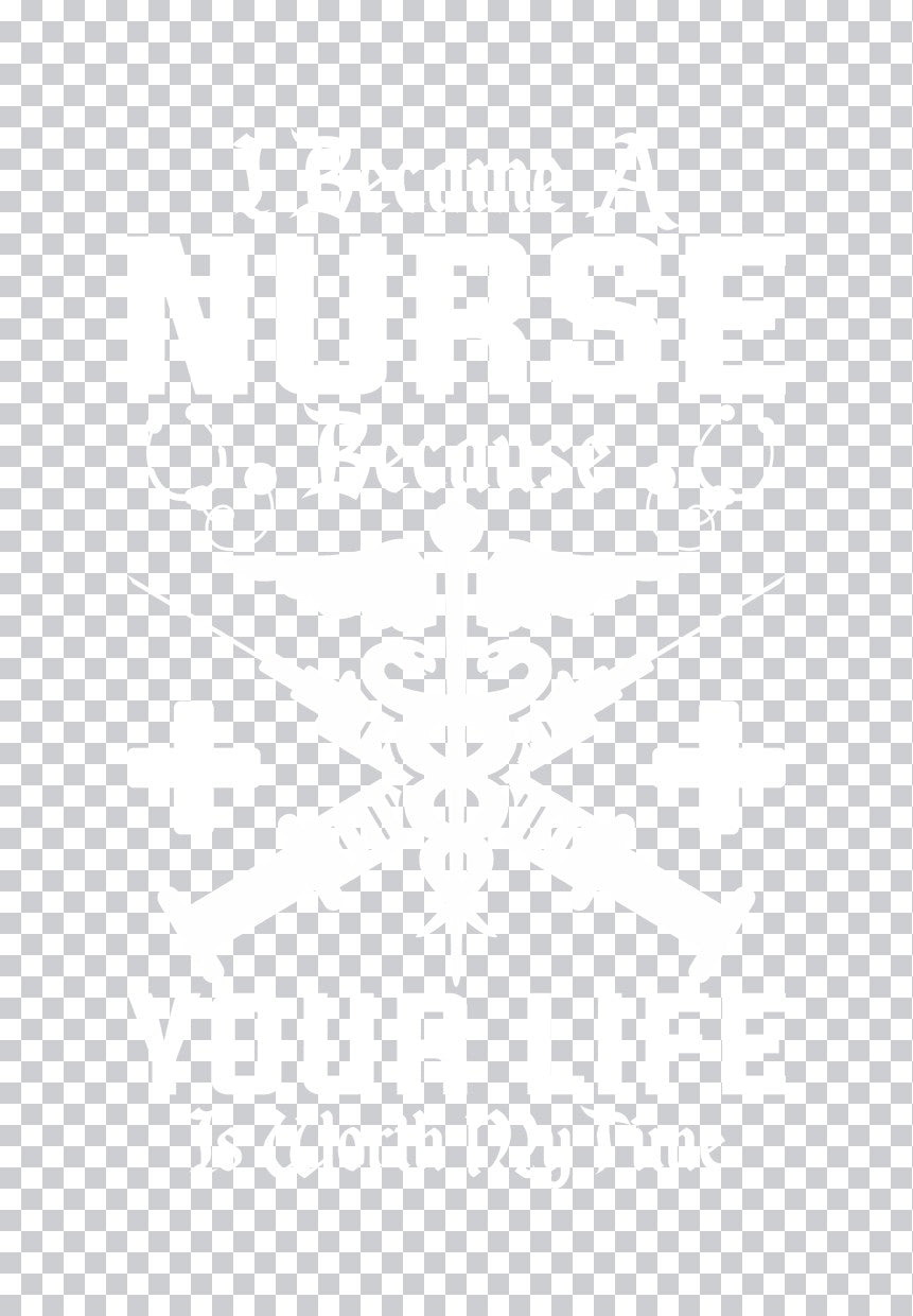 Nurse Stethoscope and Cross DTF Transfer