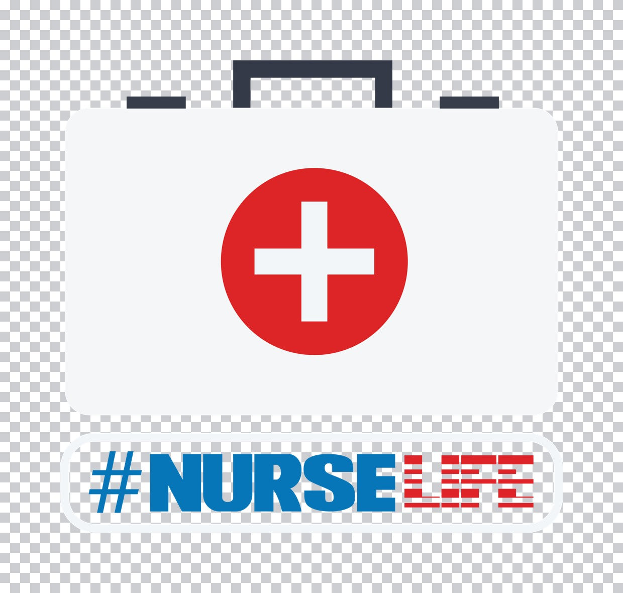 Nurse Life First Aid Kit DTF Transfer