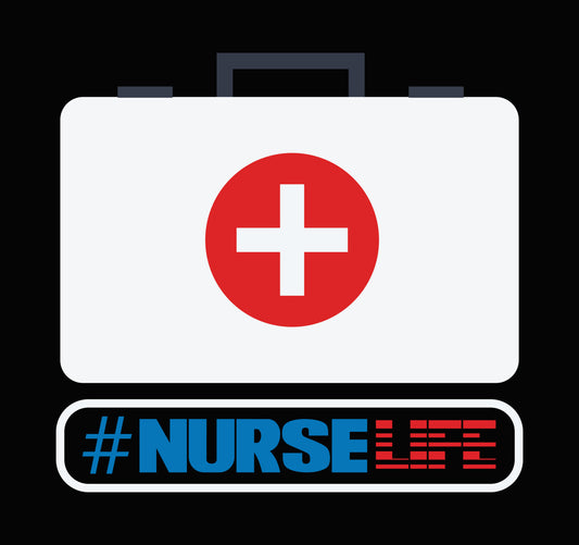 Nurse Life First Aid Kit DTF Transfer
