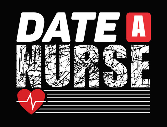 Nurse Heartbeat Icon DTF Transfer
