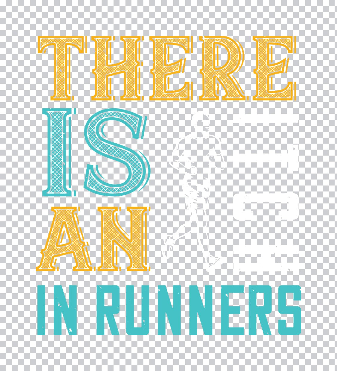 Itch in Runners DTF Transfer