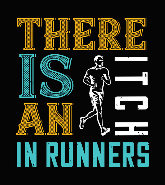 Itch in Runners DTF Transfer