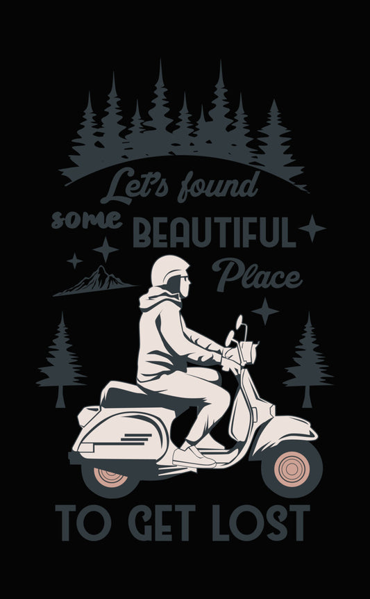 Beautiful Place To Get Lost DTF Transfer