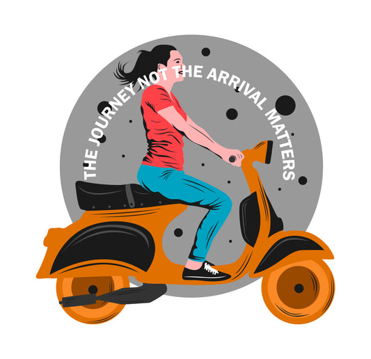 The Journey Not the Arrival Matters DTF Transfer