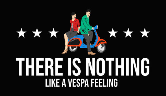 Couple Riding Scooter DTF Transfer