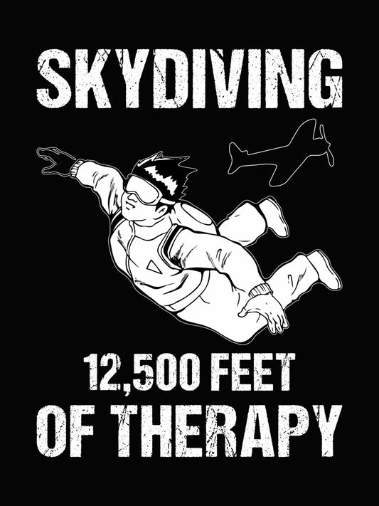 Skydiving Freefall Athlete DTF Transfer