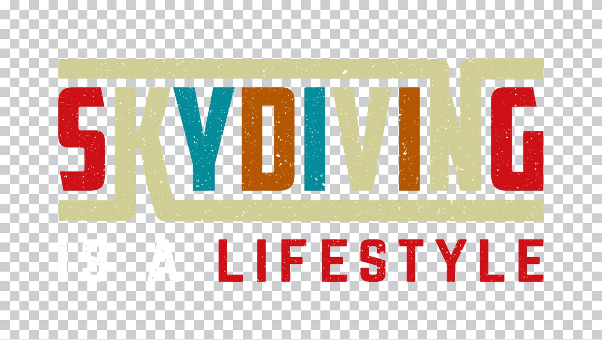 Skydiving Lifestyle Retro DTF Transfer