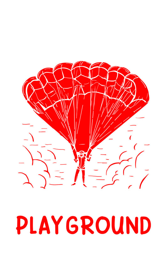 Skydiving Playground Graphic DTF Transfer