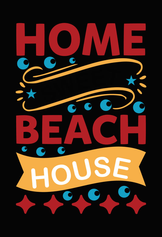 Home Sweet Beach House DTF Transfer