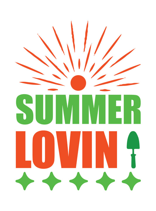 Summer Lovin Garden DTF Transfer