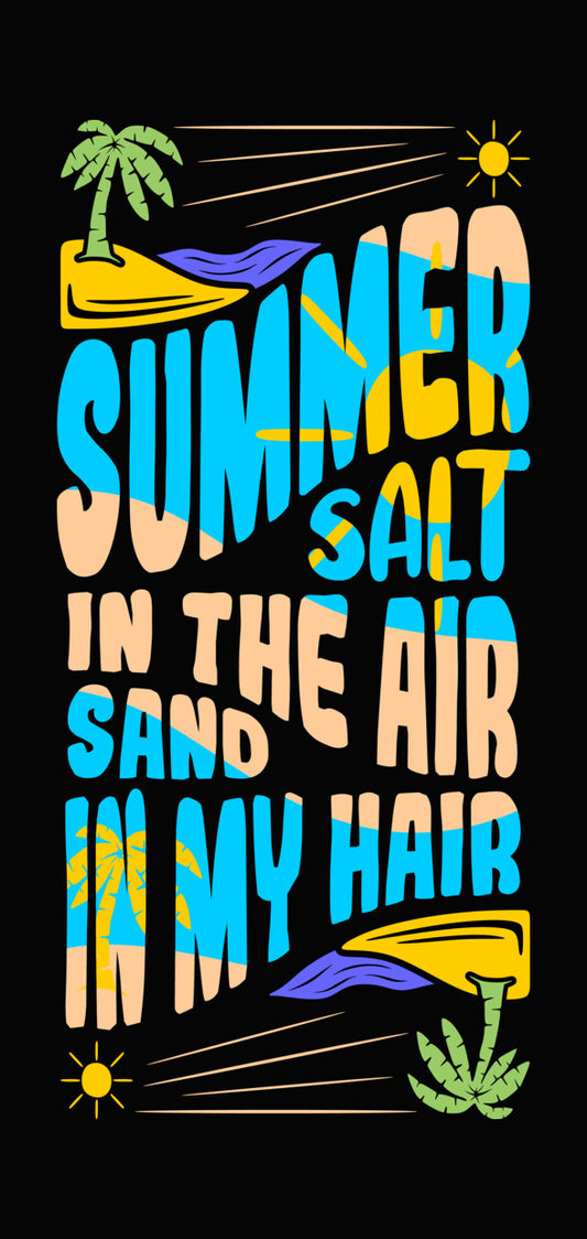 Summer Salt in the Air DTF Transfer