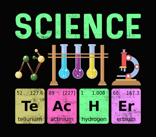 Science Teacher Periodic Table DTF Transfer