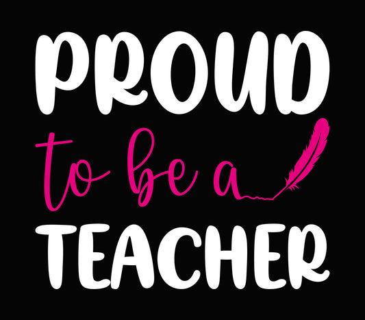 To Be A Teacher Feather DTF Transfer