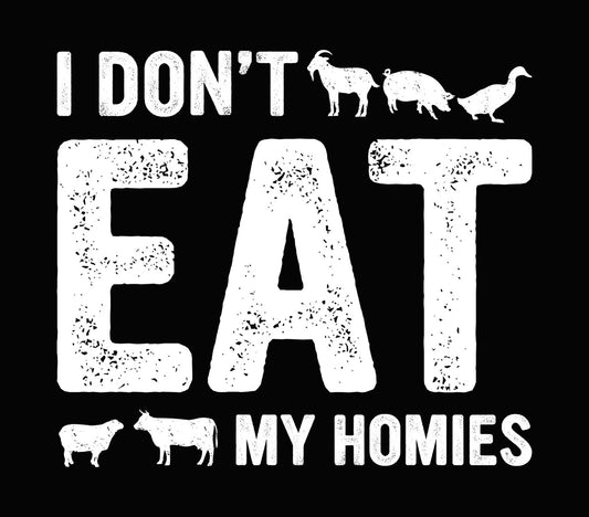 Go Vegan Leafy Wreath DTF Transfer