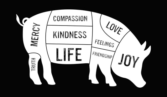 Vegan Plant Power Graphic DTF Transfer