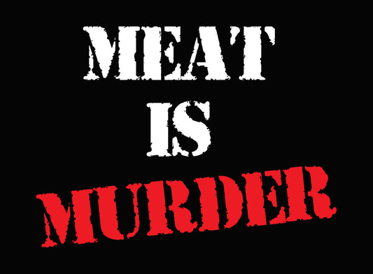 Distressed Murder Vegan Graphic DTF Transfer