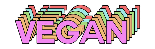 Stacked Retro Rainbow Vegan DTF Transfer