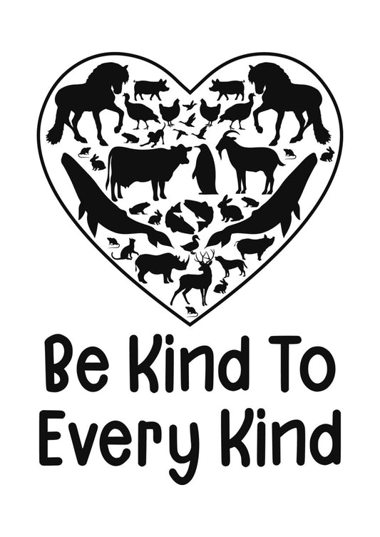Be Kind To Every Kind Heart DTF Transfer