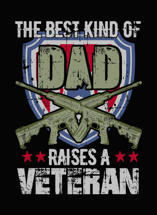 Best Kind of Dad Raises Veteran DTF Transfer