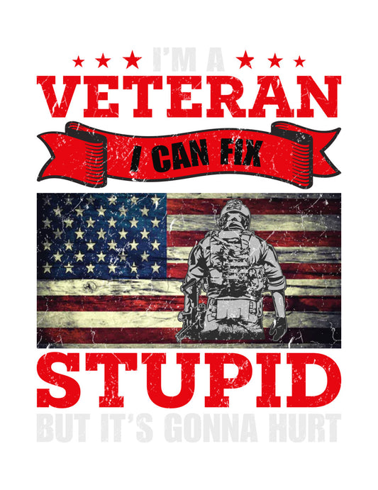I'm A Veteran I Can Fix Stupid DTF Transfer