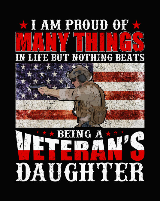 Veteran Many Things DTF Transfer