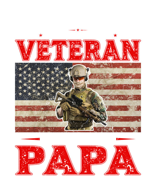 Veteran Papa Tactical Soldier DTF Transfer