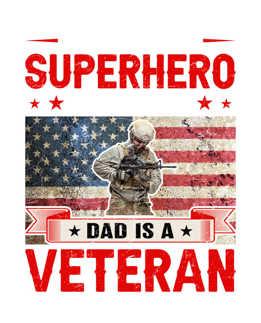 Superhero Dad Is a Veteran DTF Transfer