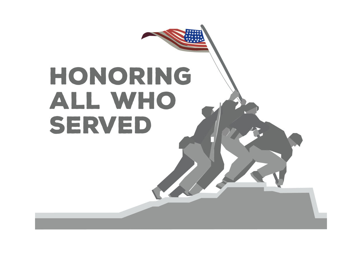 Honoring All Who Served DTF Transfer